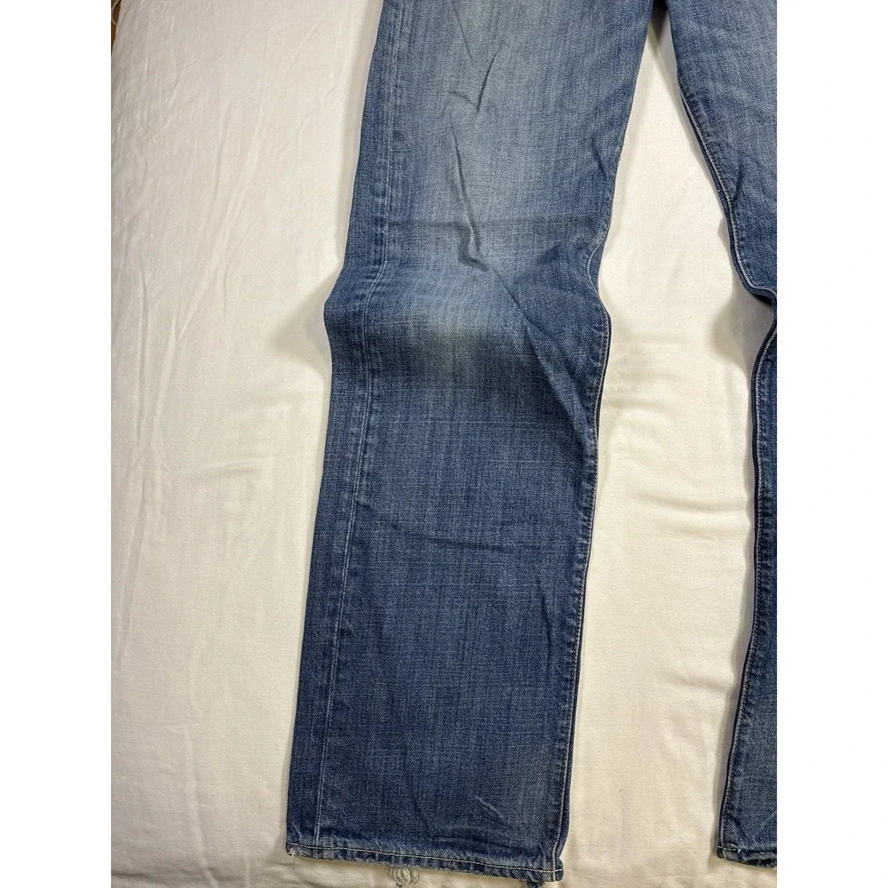 VTG Abercrombie & Fitch Horton Jeans Straight Button Fly Distressed 32x34